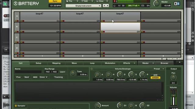 NI Battery 3 Видео урок (часть 1)