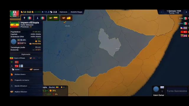 Alla Conquista Dell'Etiopia! Age of Civilization Italia WW2 #2 смотреть онлайн