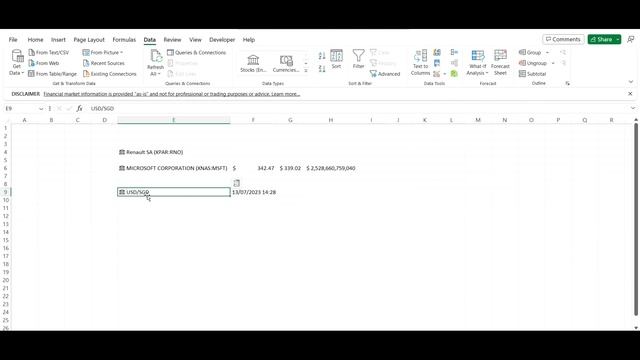 Stocks, Currencies, Geography -- all data at a click (3 Excel data types) смотреть онлайн
