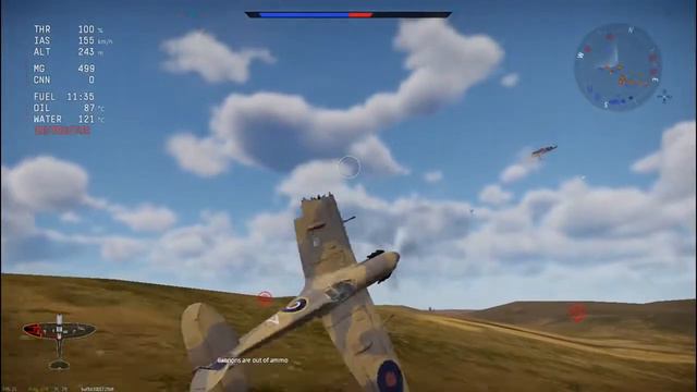 Spitfire BR 3.7 experience - War Thunder смотреть онлайн