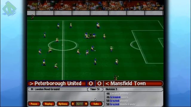 Let's Play Ultimate Soccer Manager 98 - First Game of the Season смотреть онлайн