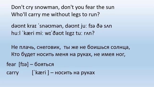 Разбор песни Snowman (Sia). смотреть онлайн
