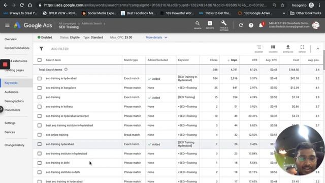 Google Ads Course - 2020 | Search Term Reports in Google Ads for Optimization (Part 23) смотреть онлайн
