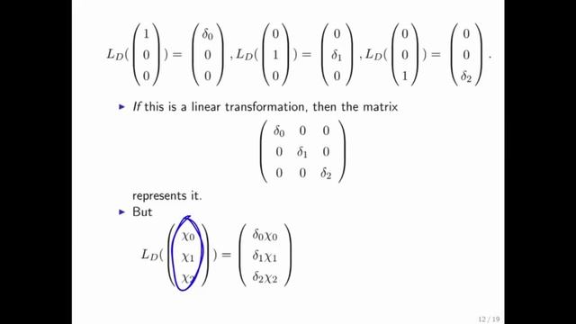 3.2.3 Diagonal Matrices смотреть онлайн