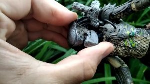 Обзор фигурки Классический Хищник Classic Predator Battle Damaged Version NECA