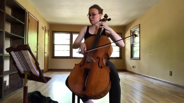 Beethoven 8 Menuetto KMEA cello excerpt Kansas audition смотреть онлайн