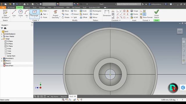 Autodesk Inventor Tutorial : Fixed Caster Wheel смотреть онлайн