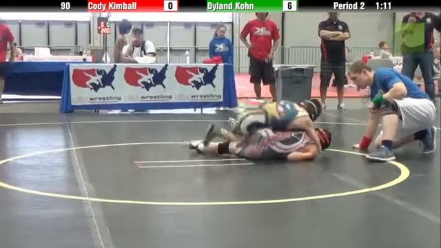 NOVICE 90 - Cody Kimball vs. Dyland Kohn смотреть онлайн