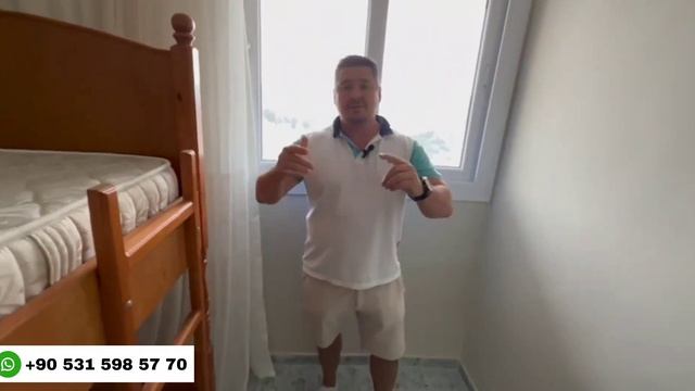 3х КОМНАТНАЯ КВАРТИРА НА 1 ЛИНИИ С ВИДОМ НА МОРЕ ? Мерсин Турция ?️ смотреть онлайн