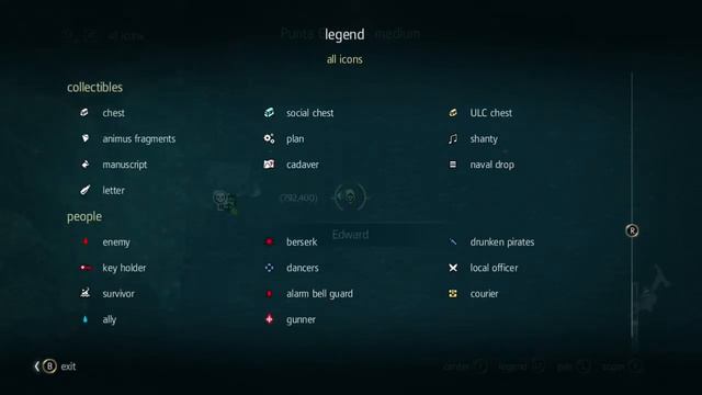 Assassin's Creed IV: Black Flag - Map Legend смотреть онлайн