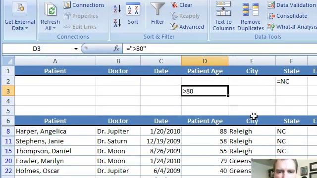 Excel Video 37 Advanced Table Filtering смотреть онлайн