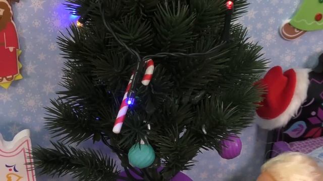 CHRISTMAS celebration ! Elsa & Anna toddlers - gifts - Santa wish list - tree decorating - singing смотреть онлайн