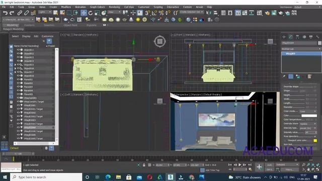 IES light in 3ds Max Vray || 3ds Max Vray light смотреть онлайн