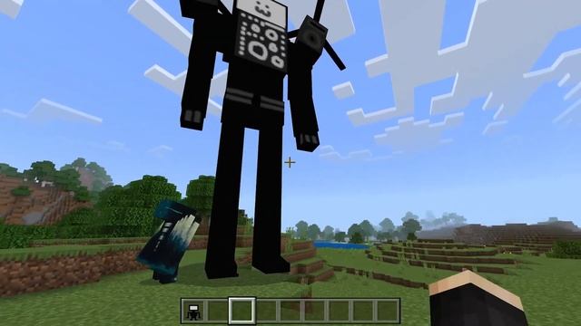 Skibidi Toilet Titan TV Man ADDON in Minecraft PE смотреть онлайн