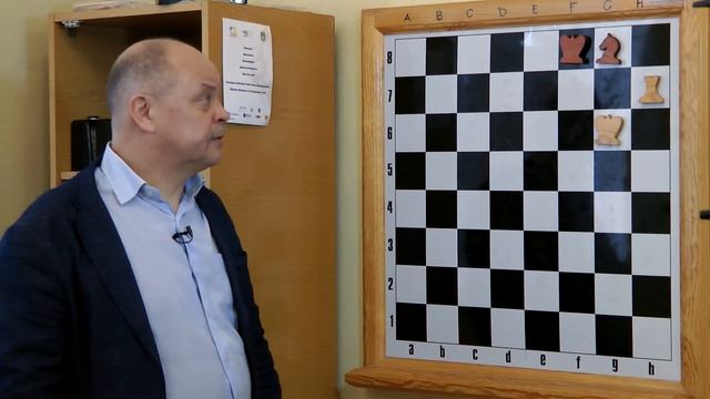 Урок по шахматам №26. Третий год обучения. Ладья против слона и коня. смотреть онлайн