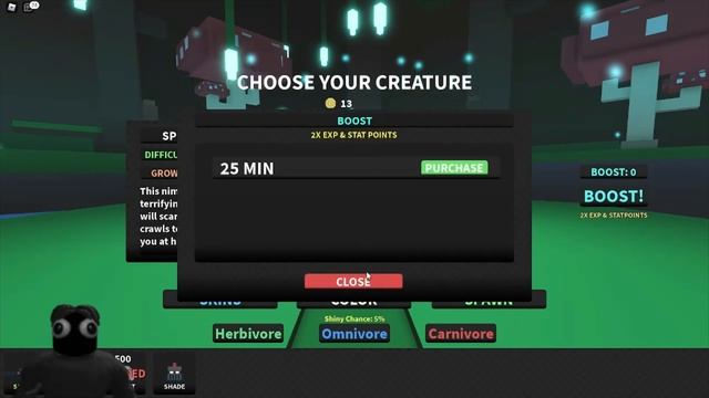 New Skin Update and 2 new Codes in Creature Chaos Roblox смотреть онлайн