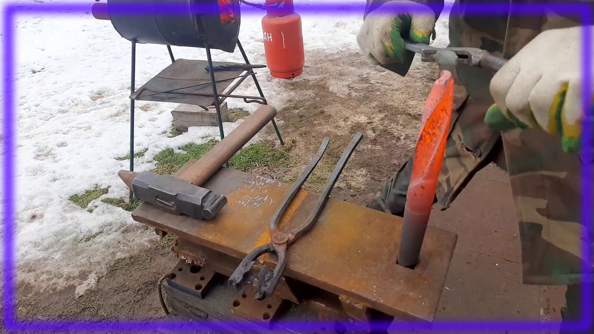 Кухонные ножи из разных сталей Часть 1 Ковка Обработка смотреть онлайн