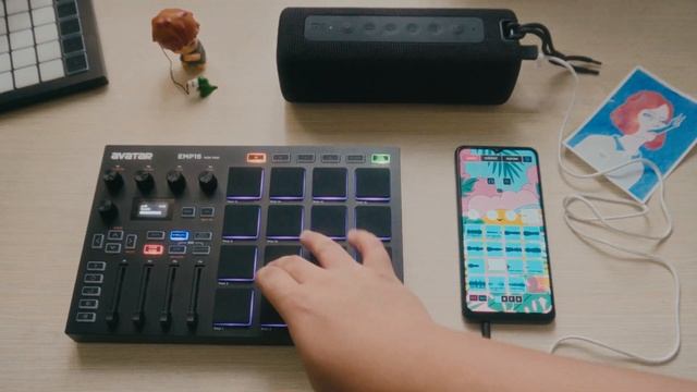 The Best Koala Sampler MIDI WIRELESS Controller | Avatar EMP16 смотреть онлайн