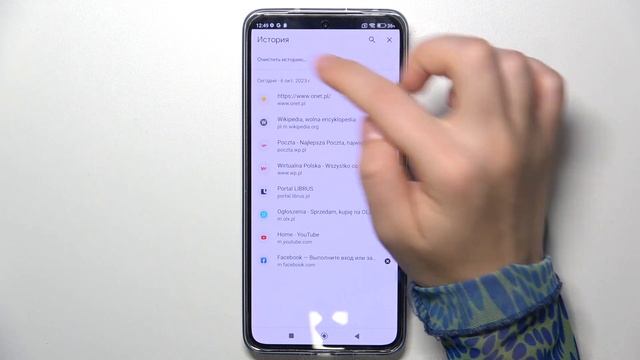 Как очистить историю браузера на телефоне Xiaomi 13T - Удаление истории поиска на Xiaomi 13T смотреть онлайн