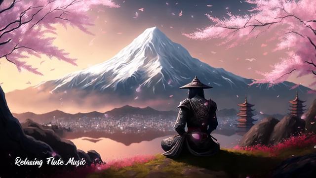 Japanese Zen Music | Flute Music for relaxing, stress relief, healing смотреть онлайн