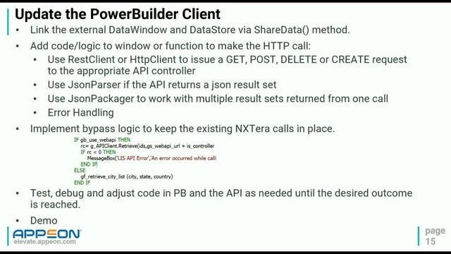 Migrating Three tier PowerBuilder Systems to the C# SnapDevelop Framework смотреть онлайн