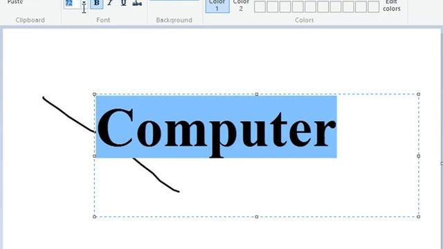 How to increase the font size more than 72 in paint смотреть онлайн