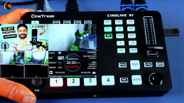 Best All In One Device For Live Streaming | CineTreak CINELIVE V1 Video Switcher With Vertical Live смотреть онлайн