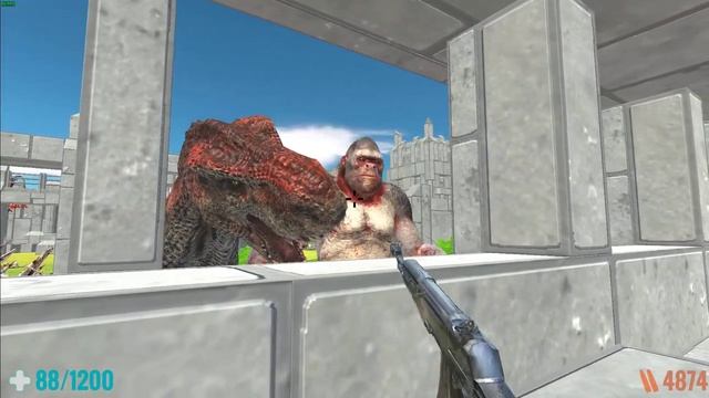 How Long Can I Survive in Fortress of Horror. Animal Revolt Battle Simulator Arbs смотреть онлайн