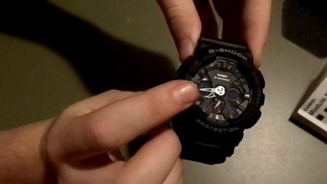Gshock ga-120 unboxing/review смотреть онлайн