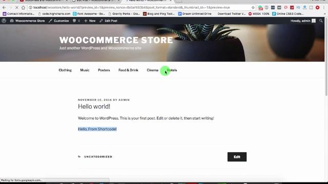 WordPress Advanced Tutorial 2017: how to create custom wordpress shortcodes in English смотреть онлайн