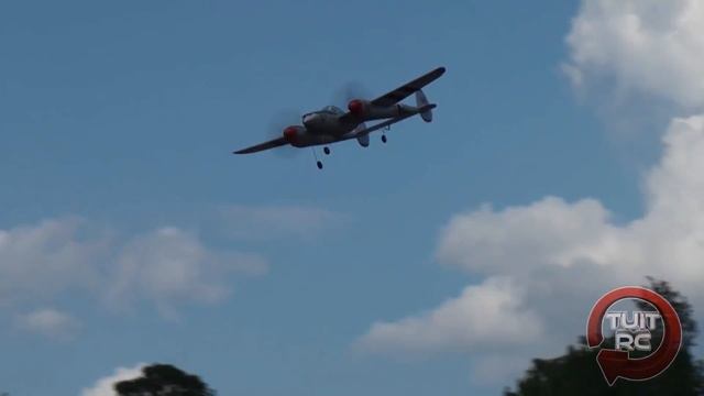 Flyzone P-38 Lightning Micro RC Airplane Review and Flight смотреть онлайн