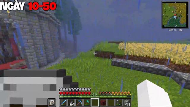 TÓM TẮT 100 NGÀY SINH TỒN MINECRAFT ICE AND FIRE !!! смотреть онлайн