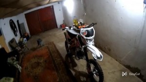 заводим питбайк кауе Басик тт 125