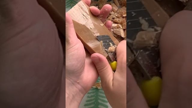 Tar Soap ASMR // Dry Soap //дегтярное мыло// АСМР мыло