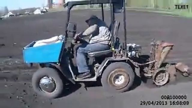 Самодельный трактор из запорожца смотреть онлайн