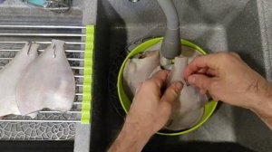 Сушим камбалу