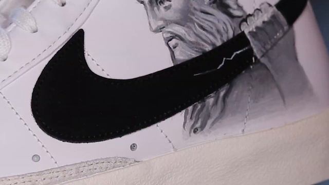 Custom Zeus NIKE BLAZER ⚡ смотреть онлайн