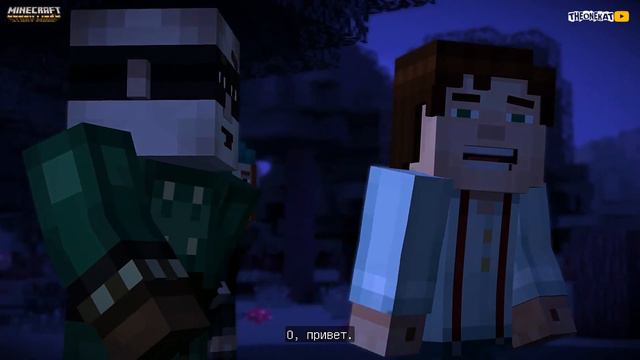 В ПОИСКАХ ПОТЕРЯННОЙ ЛЕГЕНДЫ ◉ Minecraft: Story Mode #5 смотреть онлайн