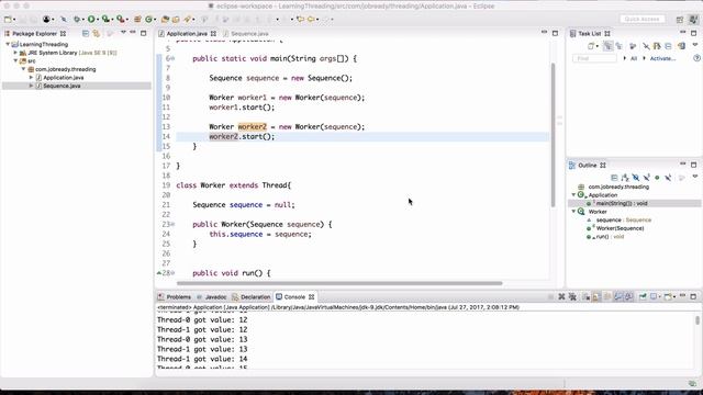 Multithreading in Java - Part 3 (Thread Safety Using Synchronization) смотреть онлайн