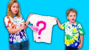 Дети все РАСКРАСИЛИ! 3 цвета Челлендж