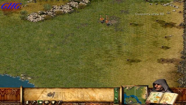 Let`s play Stronghold 5-миссия (Между молотом и наковальней) смотреть онлайн