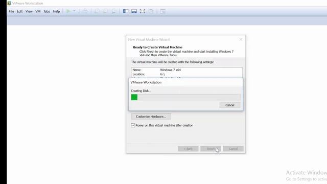 install Windows Server 2019 and Windows7 in the Vmware step by step смотреть онлайн