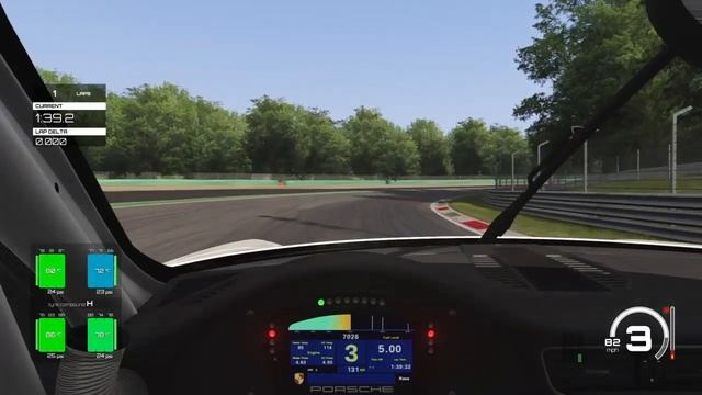 Porsche 911 Gt3 Cup Monza Hotlaps