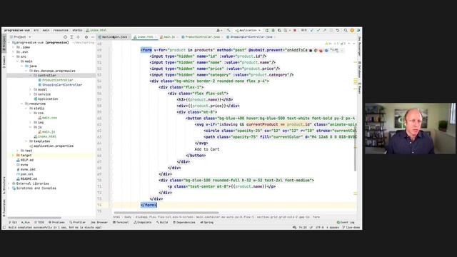 Full-Stack Development with Spring Boot and VueJS смотреть онлайн