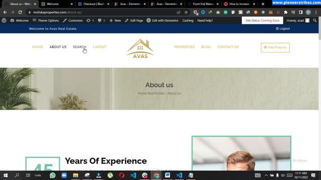 How To Create Real Estate Website With WordPress and Avas Elementor Theme | Demo Install & Setup смотреть онлайн