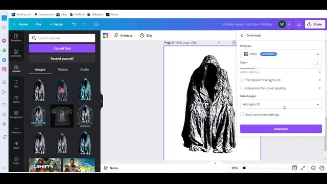 How to design a photo t shirt in Canva| Canva T-shirt Design | Beginners Tutorial смотреть онлайн