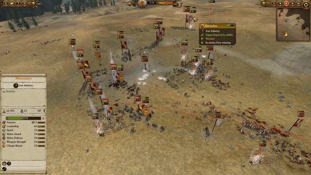 (NOT) DOGS OF WAR - Norsca vs Empire // Total War: Warhammer II Online Battle смотреть онлайн