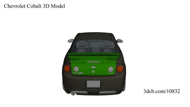Chevrolet Cobalt 3D Model смотреть онлайн