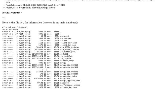 Where does each MySQL data file type belong? смотреть онлайн