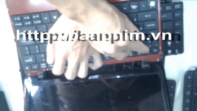 Thay tháo sửa lắp bàn phím Acer Aspire One ZA3 keyboard replacement fix assembly guide смотреть онлайн